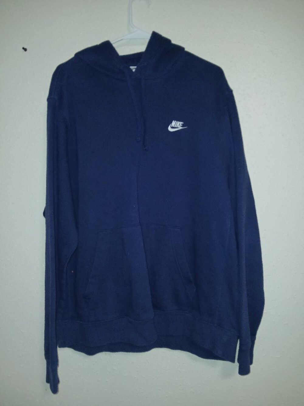 nike navy blue hoodie Size xl